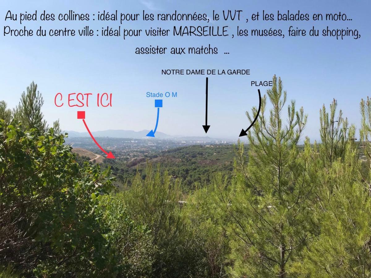 Ferienwohnung Au Cœur Des Oliviers Marseilles Exterior foto